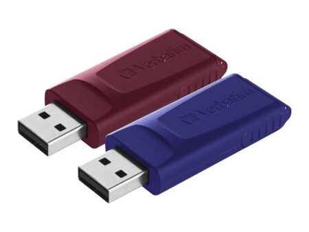 USB Drive 20 Store n go Slider 2x 32GB